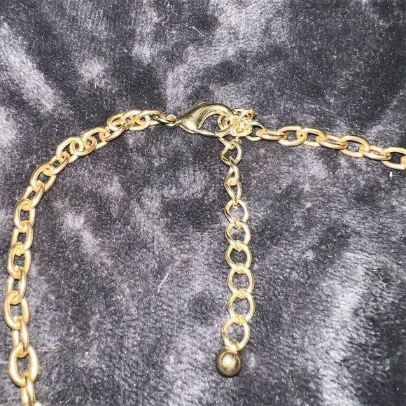 Double Strand Blue Lapis Lazuli Nugget Necklace Adjustable - Picture 2 of 4